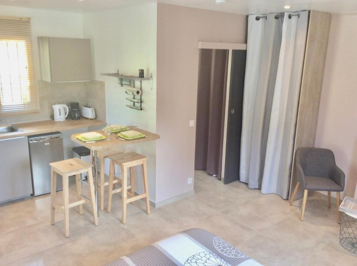 Studio Pied Village Eze - Dans Villa Recente - Parking Gratuit Exterior photo